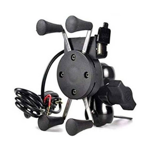 Bike Mobile Holder With USB Charger