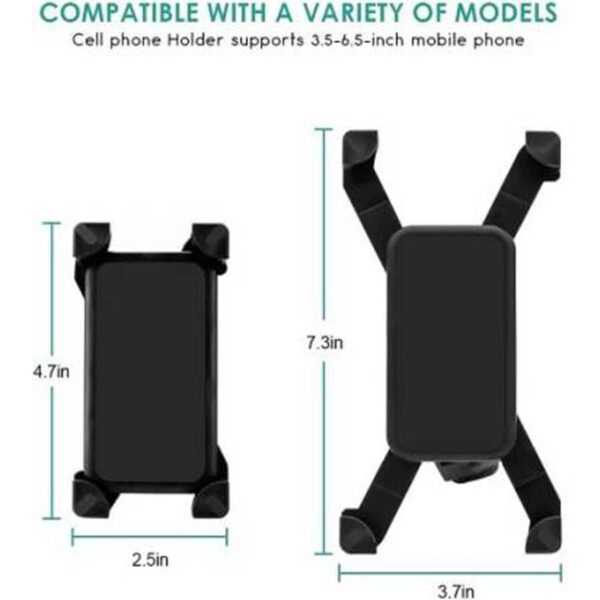 IND Bike Mobile Holder (Black) - Image 4