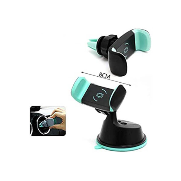 Car Mobile Holder For Dashboard, Ac Vent  (Multicolor) - Image 2