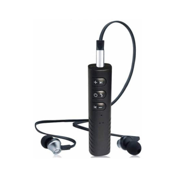 v4.2 Car Bluetooth Device with 3.5mm Connector, Audio Receiver, MP3 Player, Transmitter, Adapter Dongle  (Black)