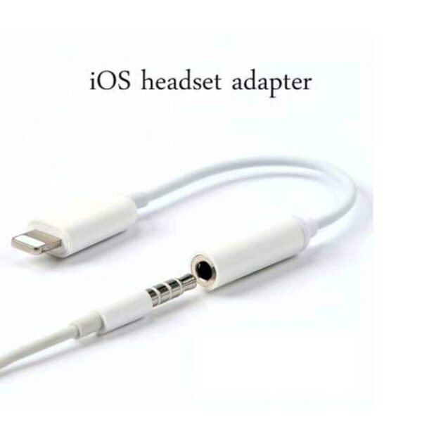 Lightning To 3.5mm Audio Jack Headphone Adapter Phone Converter (Android, iOS) - Image 2