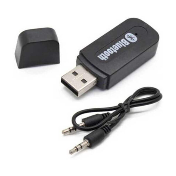 v4.1 Car Bluetooth Device with 3.5mm Connector, Audio Receiver, MP3 Player  (Black)