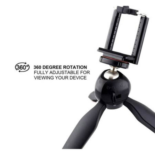 Mini Tripod + Universal Holder Clip XH-228-A for Digital Camera - Image 3
