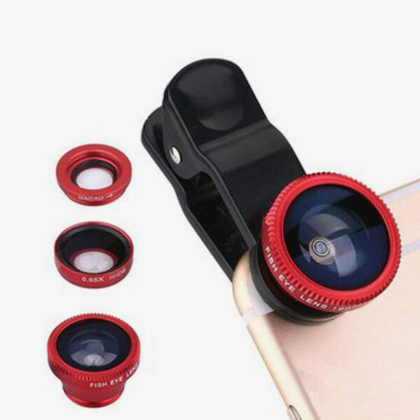 3 in 1 Universal Clip Smartphone lens kit For All Smartphone Mobile Phone Lens