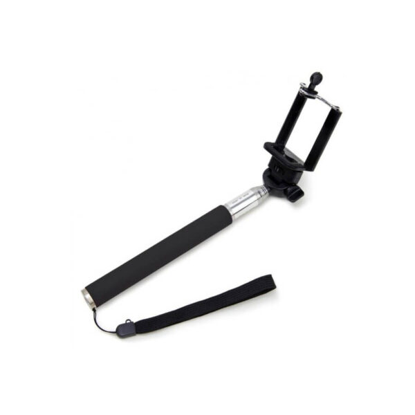 Long Cable Selfie Stick (Black)