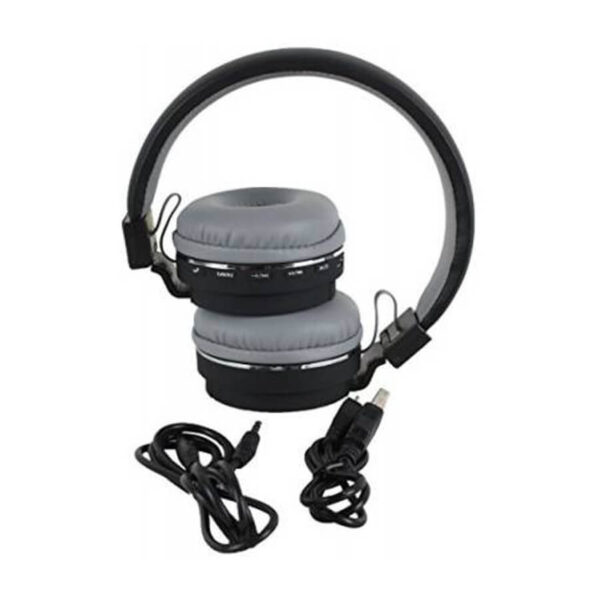 SH12 wireless/ Bluetooth Headphone With FM and SD Card Slot/ with music - Image 3