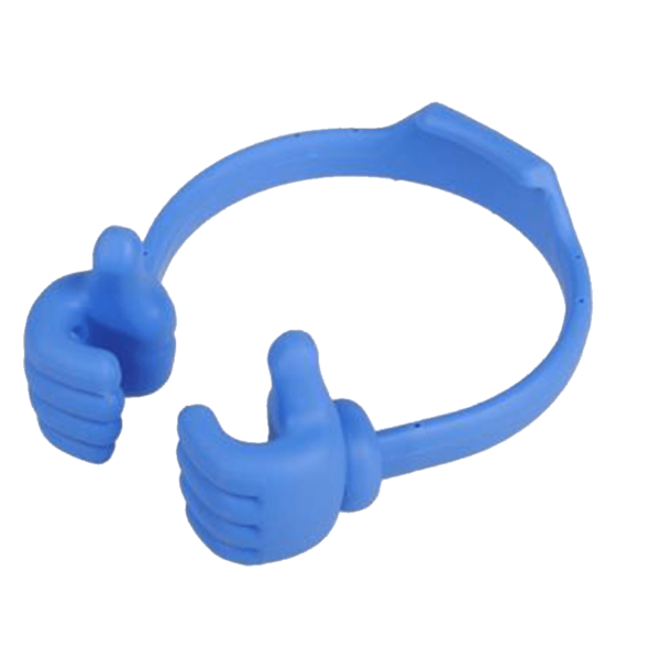 Ok stand Mobile Holder for Windshield  (Blue)