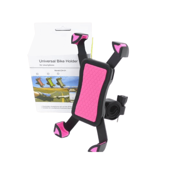 Universal Bike Phone Mount Holder Bicycle Adjustable Holder (Multicolor)