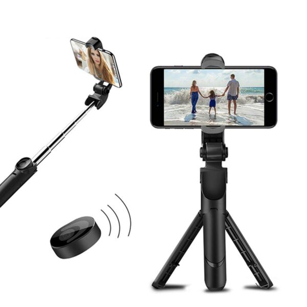XT-02 Selfie Stick With Tripod Stand,Pack of 1