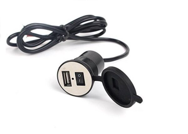 Motorcycle Bike Mobile Phone USB Charger 12v Waterproof Universal for All Scooter