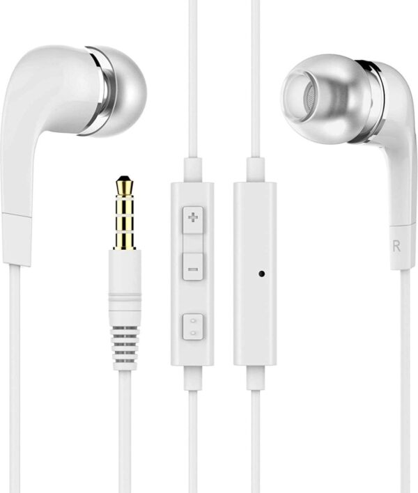 YR for Xiaomi 12T Earphone Original Like Wired Stereo Deep Bass Head Hands-Free Headset D Earbud Calling inbuilt with Mic,Hands-Free Call/Music
