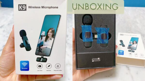 K9 Wireless Microphone for Type-C Phone Lavalier