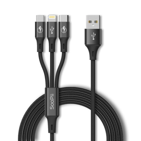 3in1 Multi-Pin Charging Cable