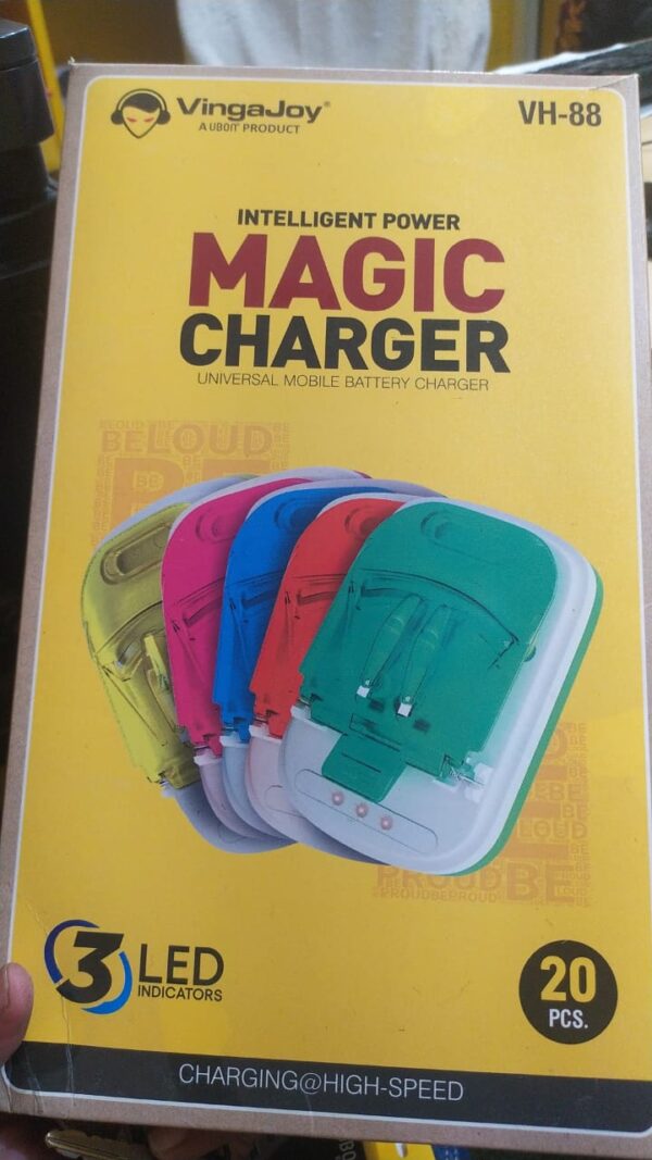 Ubon Jadoo Universal Magic Battery Charger for Mobile and Cameras