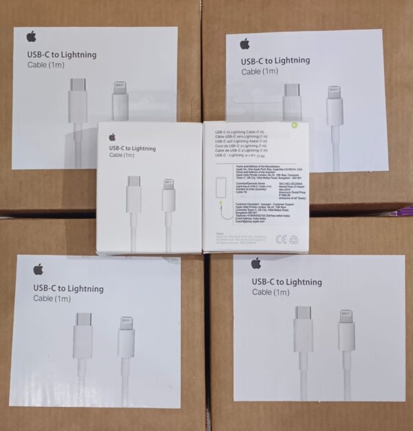 USB C to Lightning Cable 1M